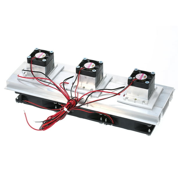 Baugger Cooler,3xFan Trinuclear Thermoelectric Peltier Refrigeration Air Cooling System Kit Cooler 180W Baugger Cooler,3xFan Trinuclear Thermoelectric Peltier Refrigeration Air Cooling System Kit Cooler 180W